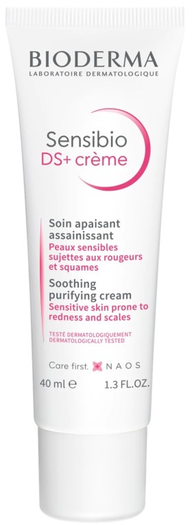 Bioderma Sensibio DS+ Crème, Φροντίδα για την Αντιμετώπιση της Σμηγματορροϊκής Δερματίτιδας 40ml
