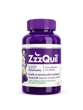 ZzzQuil Sleep Συμπλήρωμα Διατροφής με Μελατονίνη,60 ζελεδάκια