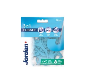JORDAN 3 in 1 Flosser Οδοντικό Νήμα 36τμχ.