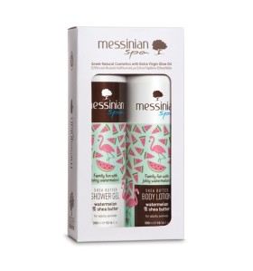Messinian Spa Promo Καρπούζι & Βούτυρο Καριτέ Αφρόλουτρο 300ml & Γαλάκτωμα σώματος 300ml