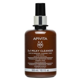 Apivita Cleansing Milk 3 σε 1 για Πρόσωπο & Μάτια Με Χαμομήλι & Μέλι 300ml