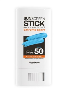 Frezyderm Extreme Sport Αντηλιακό Stick Προσώπου Blue SPF50, 20ml