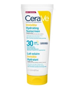 CeraVe Invisible Hydrating Sunscreen for Face & Body SPF30, 75ml