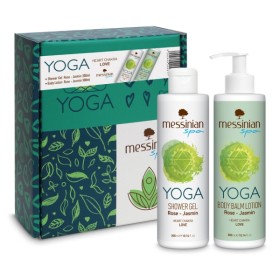 Messinian Spa Yoga Heart Chakra Love Rose & Jasmin Πακέτο με Shower Gel 300ml & Body Lotion 300ml