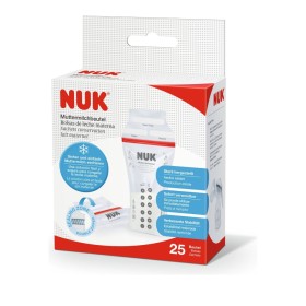 NUK Σακουλάκια Αποθήκευσης Μητρικού Γάλακτος 25τμχ