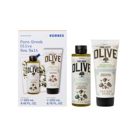 Korres Pure Greek Olive Θαλασσινό Aλάτι Αφρόλουτρο 250ml + Eνυδατικό Γαλάκτωμα Σώματος 200ml Promo Pack