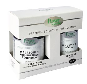 Power Health Set Platinum Range Melatonin Premium Sleep Formula 30caps + Δώρο Platinum Range B-Vit 12 1000mg 20tabs