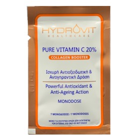Hydrovit Pure Vitamin C 20% Collagen Booster 7 Μονοδόσεις