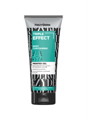 Frezyderm Triple Effect Body Contouring Frosted Gel Τζελ για Μείωση Κυτταρίτιδας, Αδυνάτισμα & Σύσφιξη, 200ml