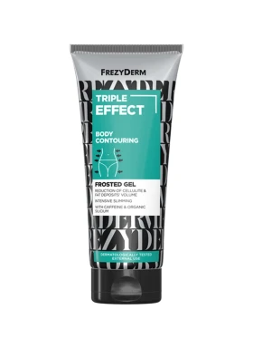 Frezyderm Triple Effect Body Contouring Frosted Gel Τζελ για Μείωση Κυτταρίτιδας, Αδυνάτισμα & Σύσφιξη, 200ml