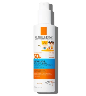 La Roche-Posay Anthelios Uvmune 400 Dermo-Pediatrics Invisible Spray SPF50+ Παιδικό Αντηλιακό Σπρέι για Ευαίσθητο & με Τάση Ατοπίας Δέρμα, 200ml