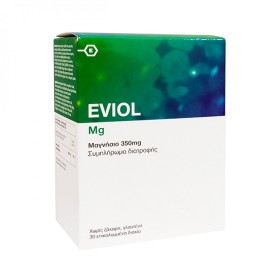 Eviol Mg Συμπλήρωμα Μαγνησίου 350mg 30 κάψουλες