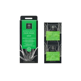 APIVITA Express Beauty Face Mask Aloe, Μάσκα προσώπου με Αλόη για Ενυδάτωση&Αναζωογόνηση, 2x8ml