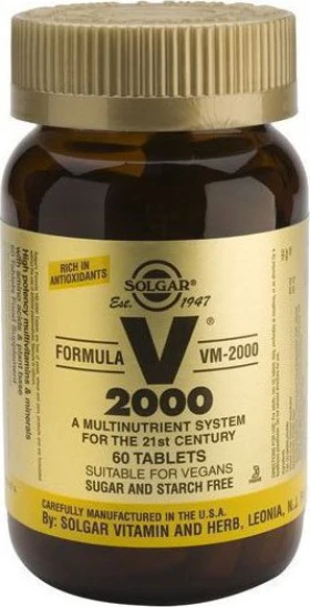 SOLGAR FORMULA VM 2000 TABS 60S