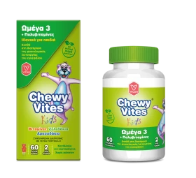 Chewy Vites Kids Omega 3 + Multivitamin 60τμχ