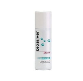 Bradex Biosilver Spray Επουλωτικό Σπρέι Ειδικό για Ανοιχτές Πληγές & Τραύματα 125ml