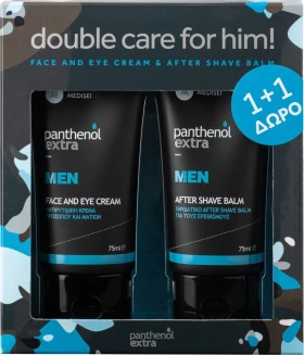 Medisei Set Panthenol Extra Men Face & Eye Cream 75ml + Δώρο Panthenol Extra Men After Shave Balm 75ml