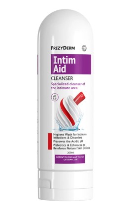 Frezyderm Intim Aid Cleanser Ειδικό Καθαριστικό Ευαίσθητης Περιοχής 200ml