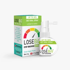 Amhes Pharma Diet Oral Spray Losebig Σπρέι για Αδυνάτισμα με Γεύση Πράσινο Μήλο, 30ml