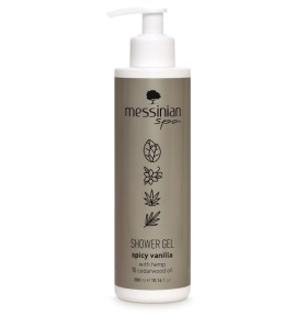 Messinian Spa Shower Gel Spicy Vanilla Aφρόλουτρο 300ml