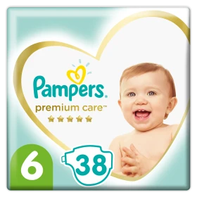 Pampers Premium Care No.6 (13+kg) 38 Πάνες