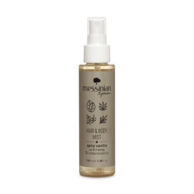 Messinian Spa Hair & Body Mist Spicy Vanilla  Ενυδατικό Σπρέι Μαλλιών & Σώματος Με Άρωμα Βανίλια 100ml