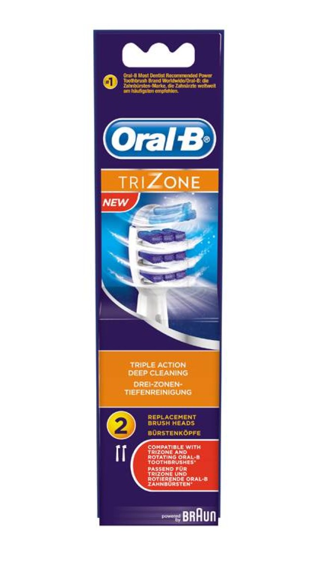 ORAL-B ΑΝΤΑΛΛΑΚΤΙΚΑ TRIZONE POWER 2ΤΜΧ