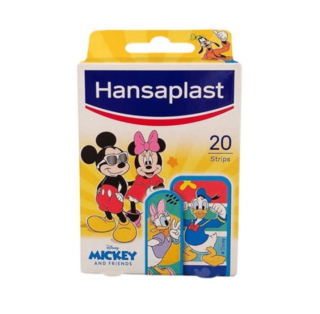 Hansaplast Disney Mickey & Friends Επιθέματα για τα Δάκτυλα 20 strips