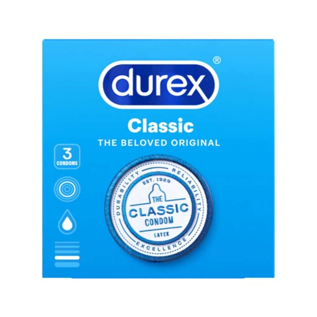 Durex Classic 3 Τεμάχια