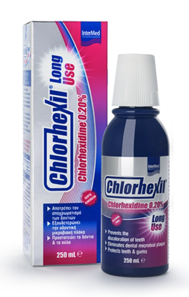 Intermed Chlorhexil Mouthwash Long Use 0.20% 250ml