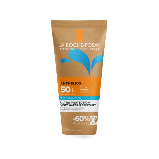La Roche Posay Anthelios Wetskin SPF50+ Αντηλιακό Γαλάκτωμα Σώματος, 200ml