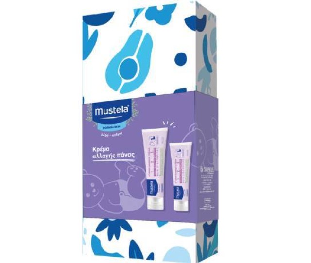 Mustela Vitamin Barrier Cream 1 2 3 Κρέμα Αλλαγής Πάνας 100ml και Δώρο Vitamin Barrier Cream 1 2 3 Κρέμα Αλλαγής Πάνας, 50ml