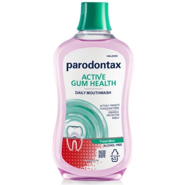 Parodontax Active Gum Health Στοματικό Διάλυμα Μέντα 500ml