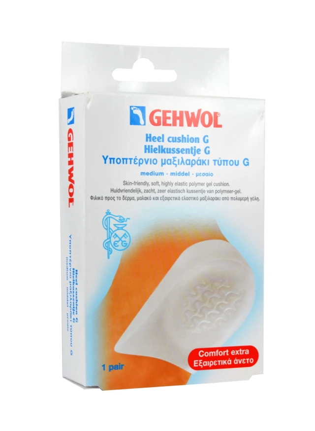 GEHWOL HEEL CUSHION G MEDIUM 2 ITEMS Right& Left