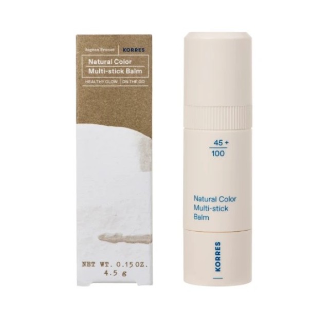 Korres Aegean Bronze Natural Color Multi-Stick Balm Healthy Glow 4.5 g