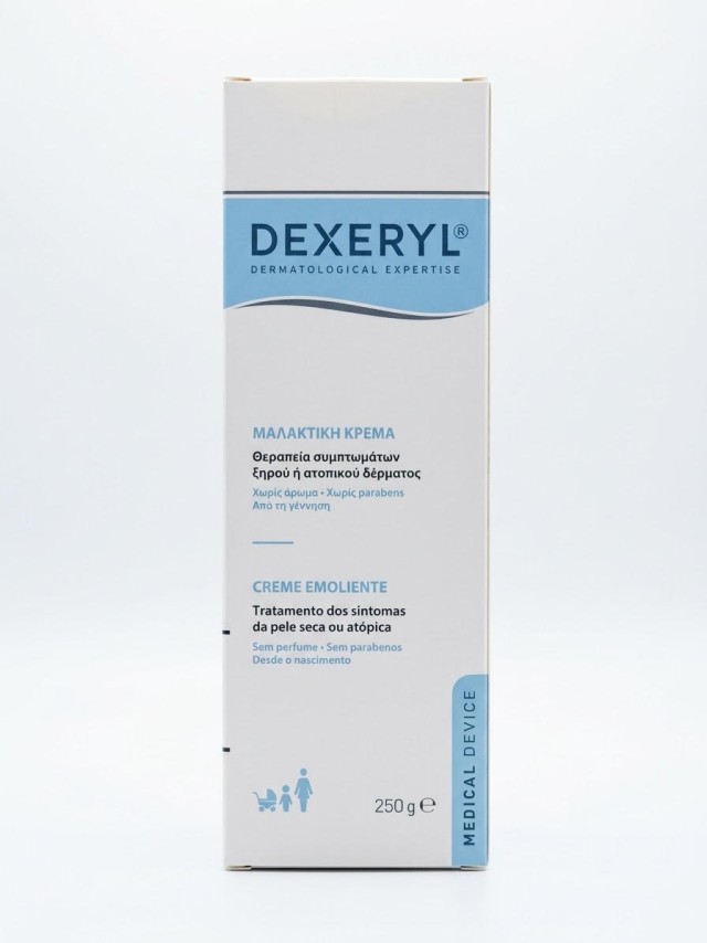 Pierre Fabre Dexeryl Emollient Cream Μαλακτική Κρέμα Για Ξηρό Δέρμα 250gr