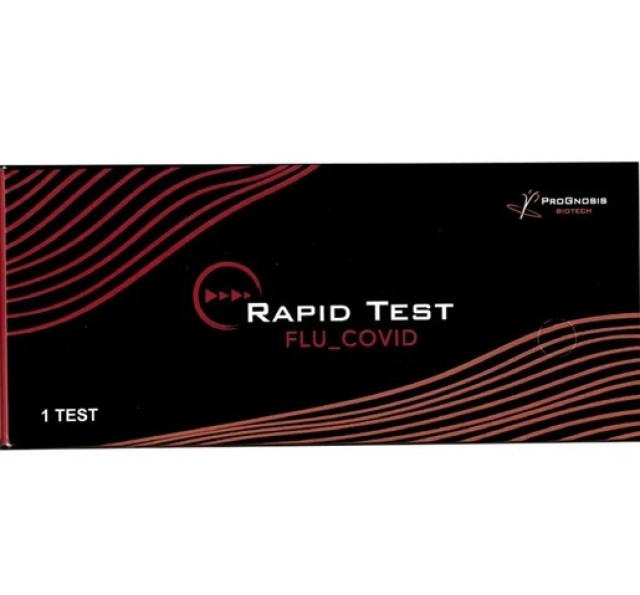 ProGnosis Rapid Test Covid & Γρίπης 1 τεμάχιo
