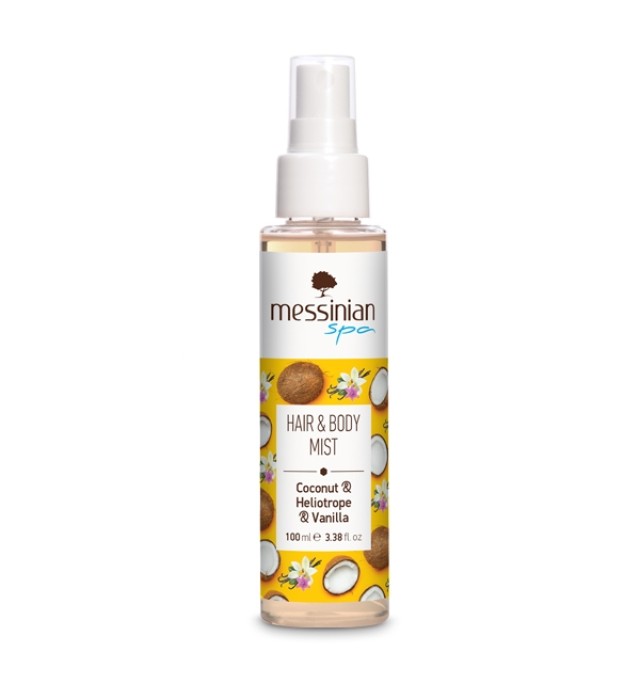 Hair & Body Mist -Καρύδα & Ηλιοτρόπιο & Βανίλια 100ml