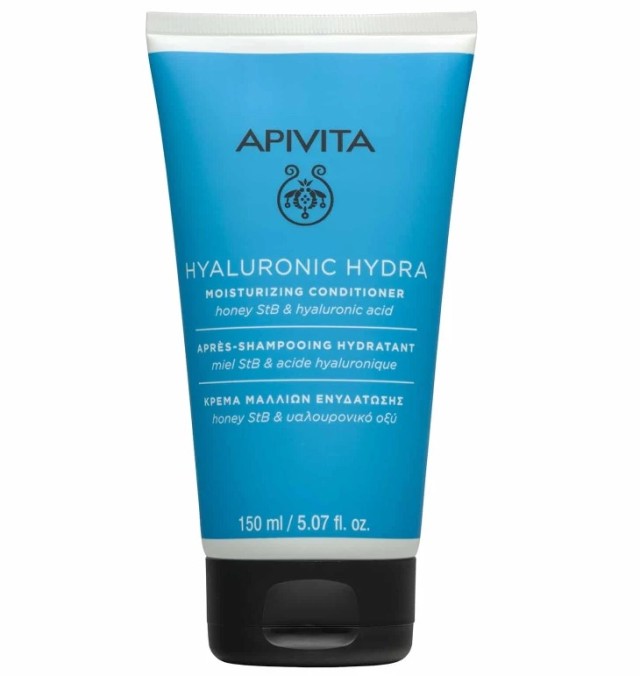 Apivita Hyaluronic Hydra Κρέμα Μαλλιών Ενυδάτωσης με Honey StB & Υαλουρονικό Οξύ, 150ml