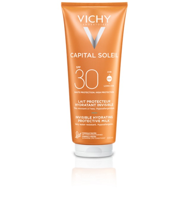 Vichy Capital Soleil Beach Protect SPF30 Fresh Hydrating Milk Face & Body 300ml