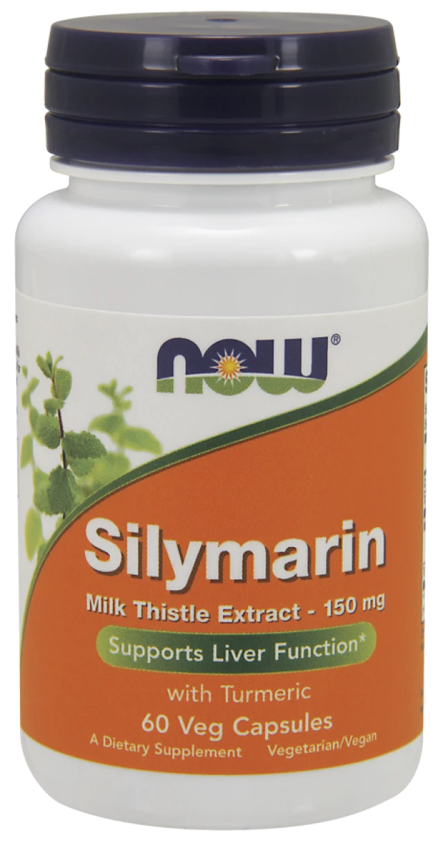 Now Foods Silymarin Milk Thistle 150mg 60 Veget.caps