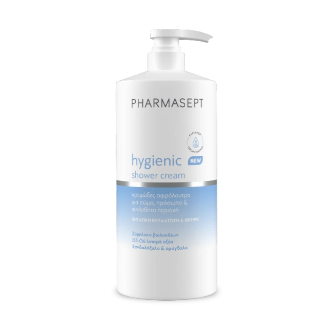 Pharmasept Hygienic Shower Cream Κρεμώδες Αφρόλουτρο για Ενυδάτωση & Θρέψη, 1000ml