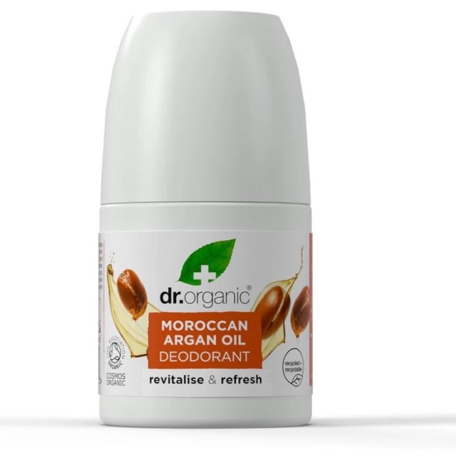 DR.ORGANIC MOROCCAN ARGAN OIL DEODORANT 50ML