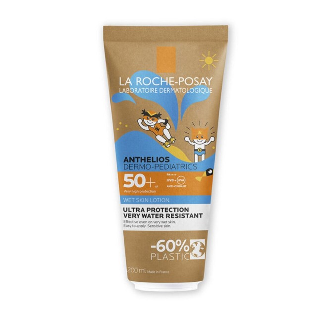 La Roche Posay Anthelios Dermo-Pediatrics Wetskin Lotion SPF50+ Παιδικό Αντηλιακό Γαλάκτωμα, 200ml