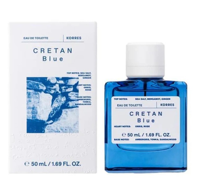 Korres Cretan Blue Eau de Toilette Άρωμα, 50ml