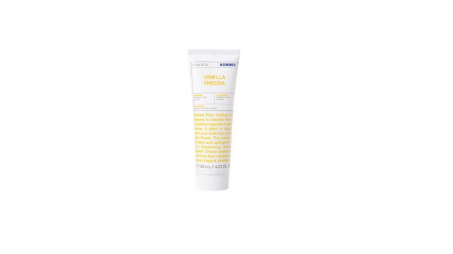 Korres Body Milk Vanilla Freesia Ενυδατικό Γαλάκτωμα Σώματος, 125ml