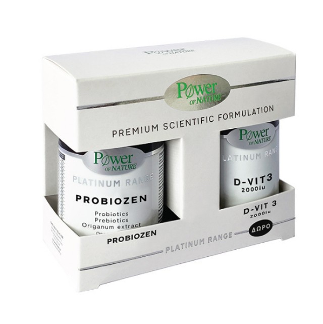 Power Health Set Probiozen 15caps + Δώρο D-Vit 3 2000iu 20Caps