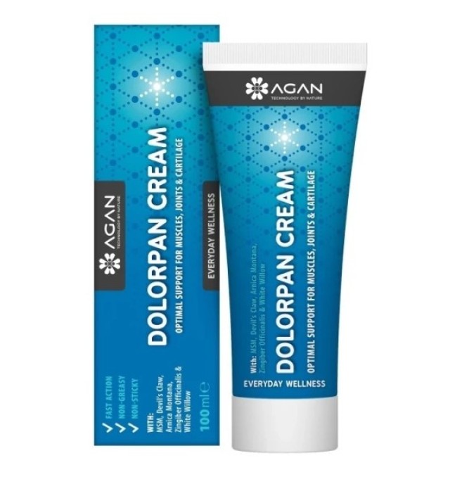 Agan Dolorpan Cream Κρέμα για την Ανακούφιση των Μυοσκελετικών Πόνων, 100ml