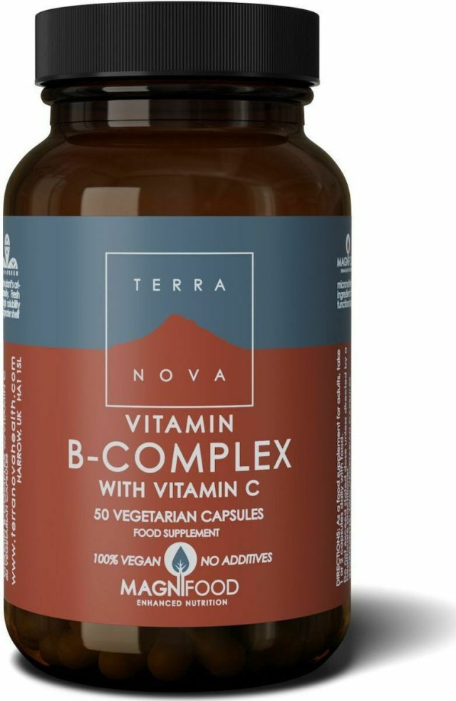 TERRANOVA Vitamin B-Complex with Vitamin C 50caps