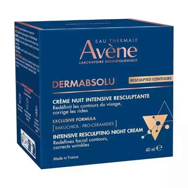 Avene Dermabsolu Intensive Resculpting Night Cream Κρέμα Nυκτός Eντατικής Aναδόμησης, 40ml